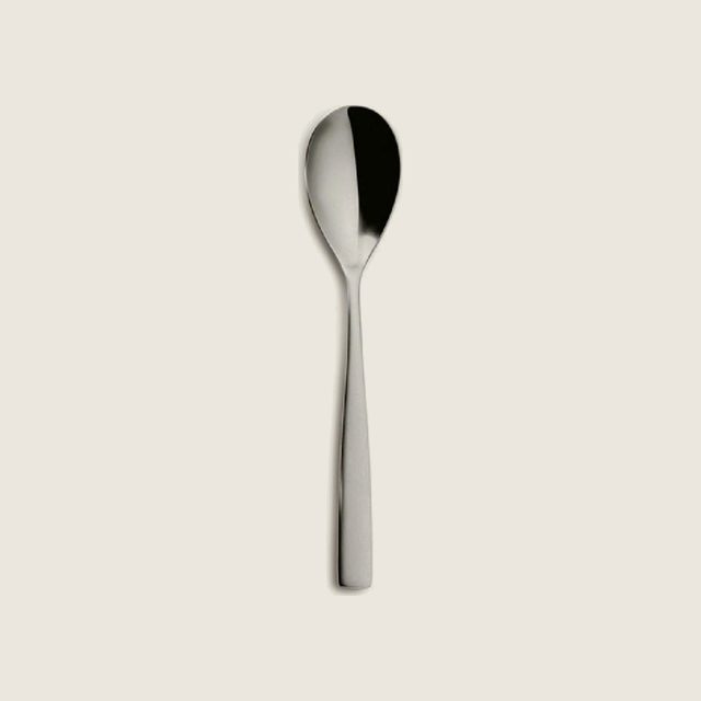 Cuchara de mesa satinada, colección ALBA