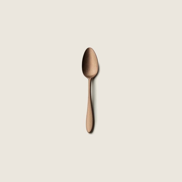 Cuchara de café cobre, colección MERIDIANA