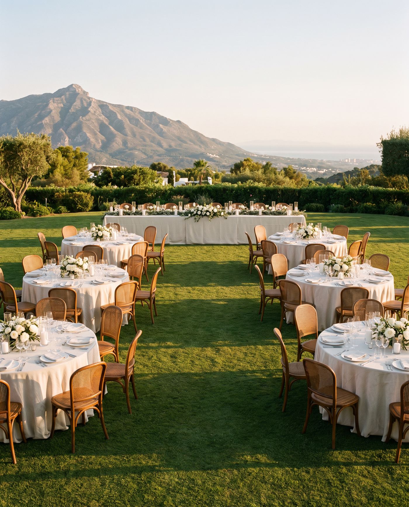 Boda en el jardín de la villa · ALBA