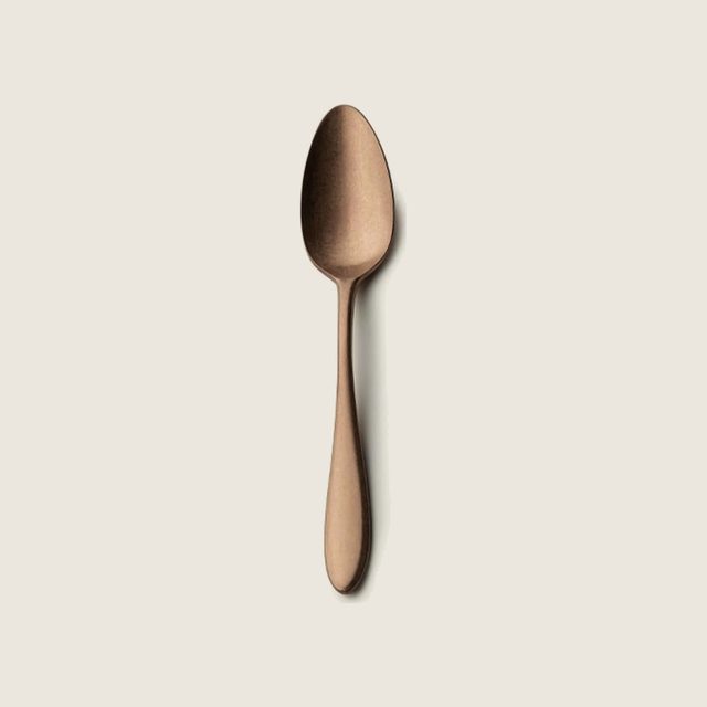 Cuchara de mesa cobre, colección MERIDIANA