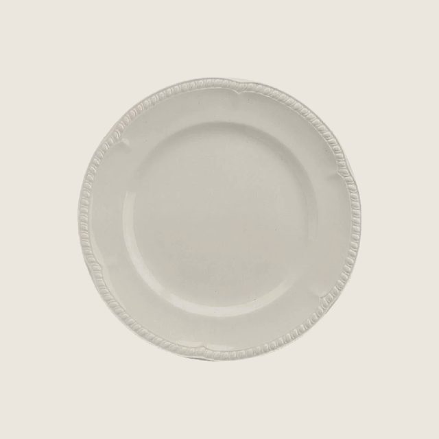 Plato llano Ø25,4, colección BRINDIS