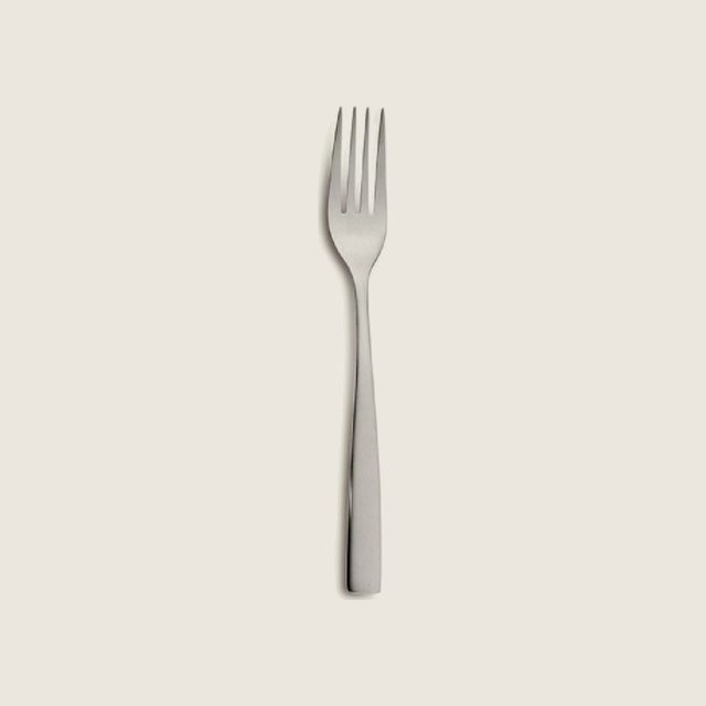 Tenedor de mesa satinado, colección ALBA